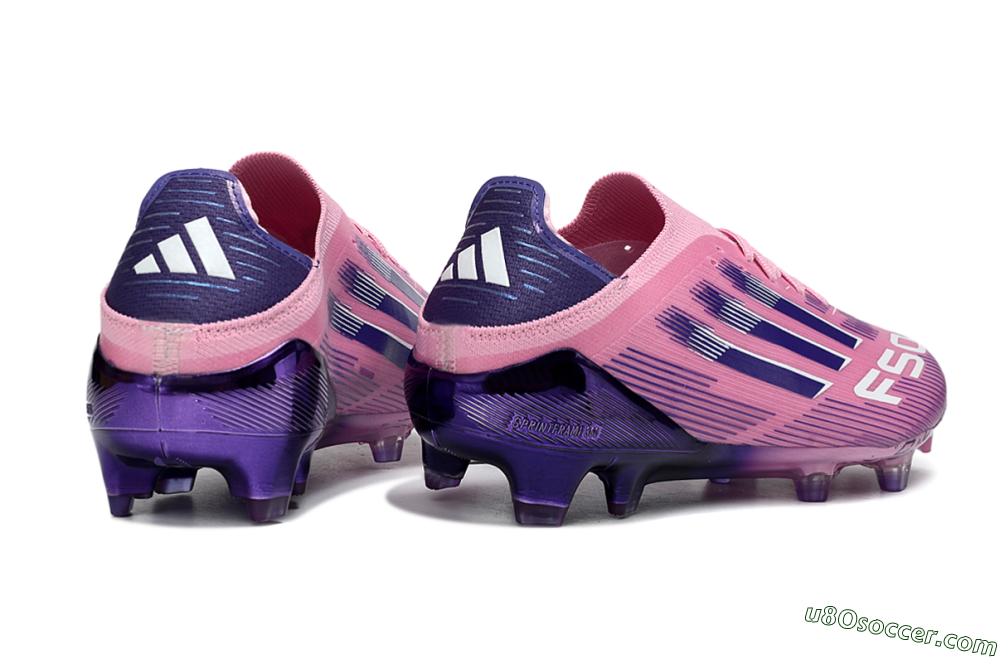 Adidas F50 Elite FG Firm Ground Soccer Cleats - Pink/Vibrant Pink/Dark Purple 6