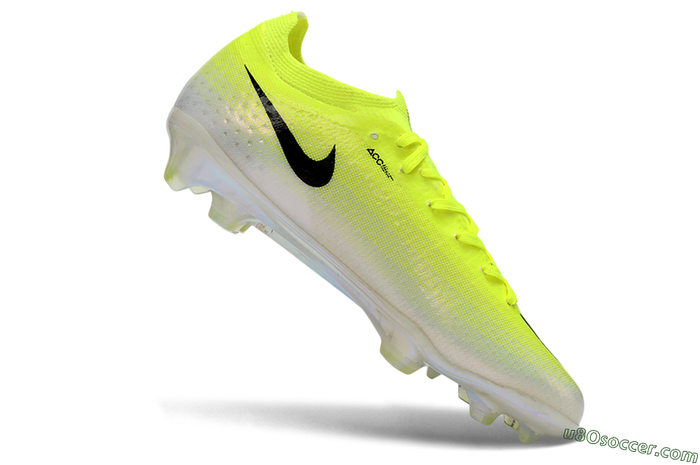 Nike Air Zoom Mercurial Vapor 17 Elite FG Firm Ground Soccer Cleats - Yellow/Vibrant Neon/Classic Black 4
