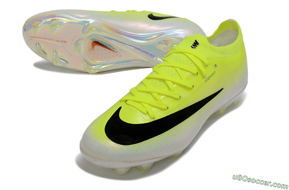 Nike Air Zoom Mercurial Vapor 17 Elite FG Firm Ground Soccer Cleats - Yellow/Vibrant Neon/Classic Black 3