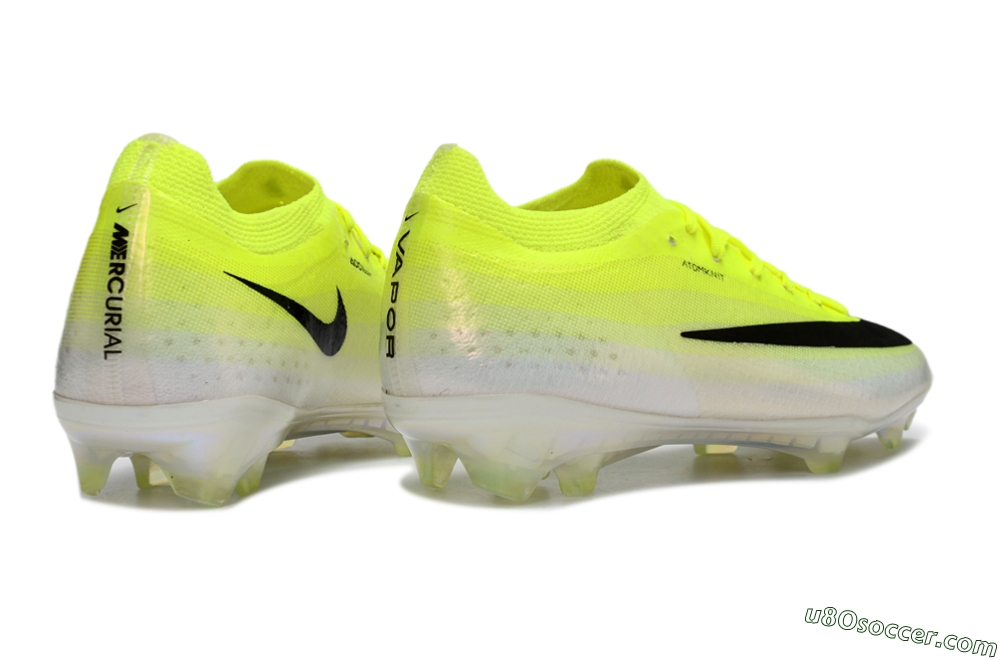 Nike Air Zoom Mercurial Vapor 17 Elite FG Firm Ground Soccer Cleats - Yellow/Vibrant Neon/Classic Black 6