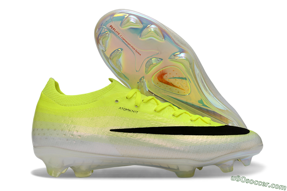 Nike Air Zoom Mercurial Vapor 17 Elite FG Firm Ground Soccer Cleats - Yellow/Vibrant Neon/Classic Black 1