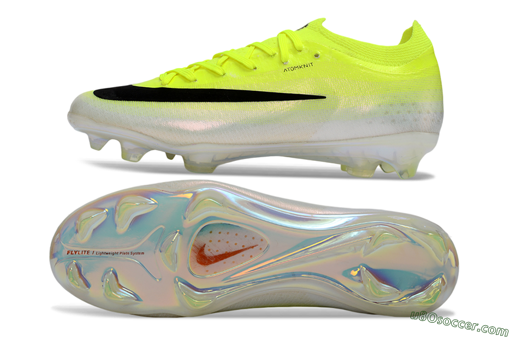 Nike Air Zoom Mercurial Vapor 17 Elite FG Firm Ground Soccer Cleats - Yellow/Vibrant Neon/Classic Black 0