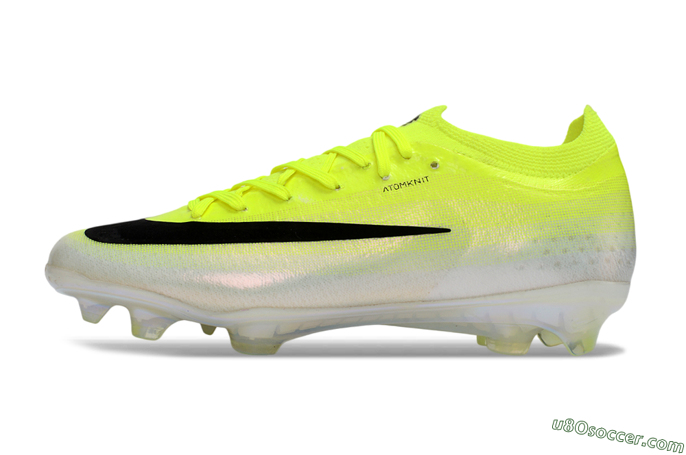 Nike Air Zoom Mercurial Vapor 17 Elite FG Firm Ground Soccer Cleats - Yellow/Vibrant Neon/Classic Black 2