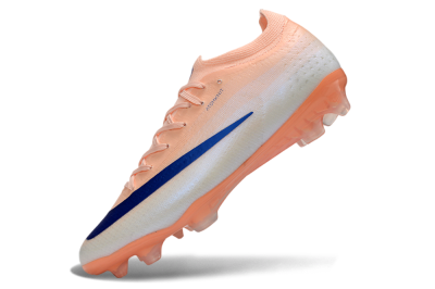Nike Air Zoom Mercurial Vapor 17 Elite FG Firm Ground Soccer Cleats - Peach/Sky Blue/Light Orange