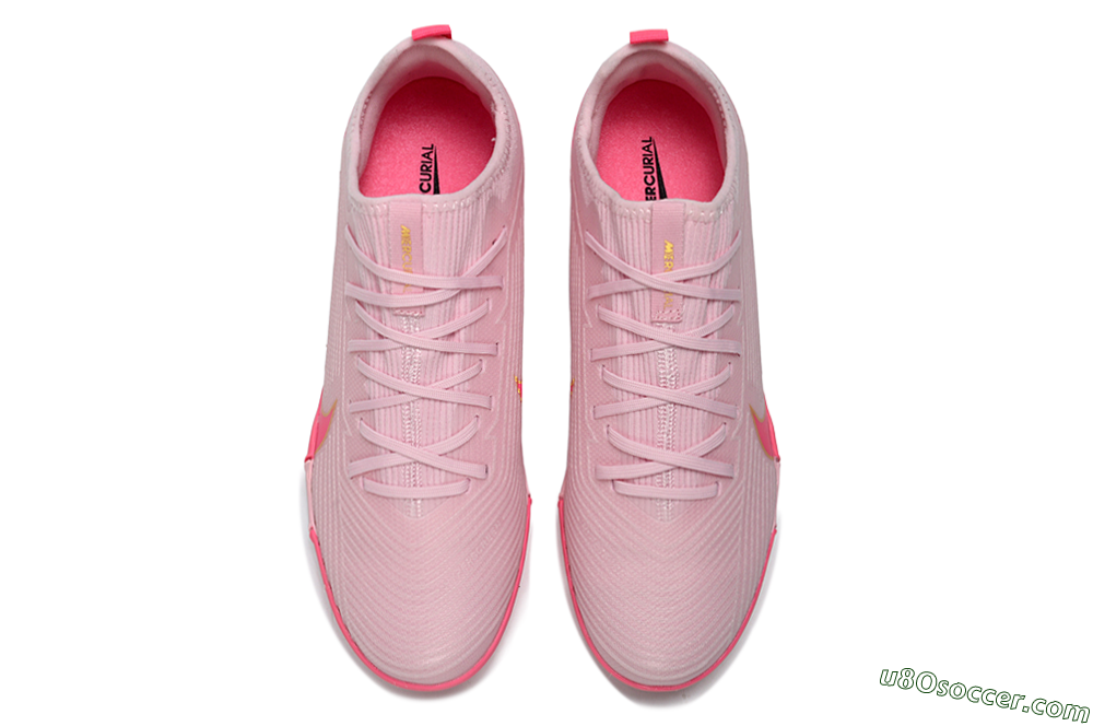 Nike Air Zoom Mercurial Vapor 16 Pro TF Artificial Turf Soccer Shoes - Pink/Coral Blush/Fluorescent Pink 4