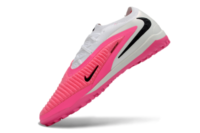 Nike Phantom 6 Elite Low TF Artificial Turf Soccer Shoes - Pink/Bright Pink/White