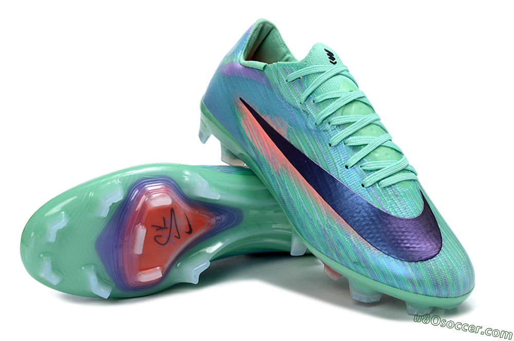 Nike Air Zoom Mercurial Superfly 11 FG Firm Ground Soccer Cleats - Green/Aqua Shine/Black Burst 3
