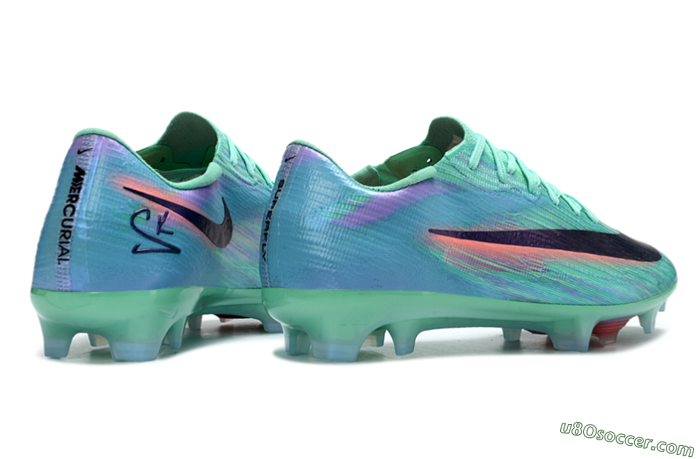 Nike Air Zoom Mercurial Superfly 11 FG Firm Ground Soccer Cleats - Green/Aqua Shine/Black Burst 6
