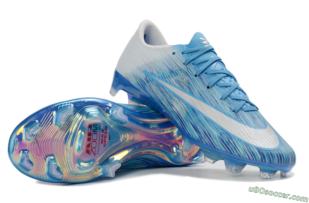 Nike Air Zoom Mercurial Superfly 11 FG Firm Ground Soccer Cleats - Blue/Sky Blue/Metallic Blue 0
