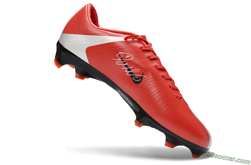 Nike Air Zoom Mercurial Vapor 16 Elite FG Firm Ground Soccer Cleats - Red/Vibrant Red/Steel Gray 4