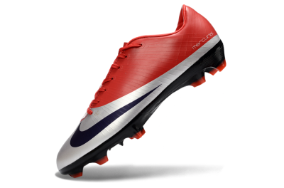 Nike Air Zoom Mercurial Vapor 16 Elite FG Firm Ground Soccer Cleats - Red/Vibrant Red/Steel Gray
