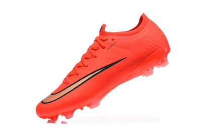 Nike Air Zoom Mercurial Vapor 17 Elite FG Firm Ground Soccer Cleats - Orange/Neon Burst/Golden Accents