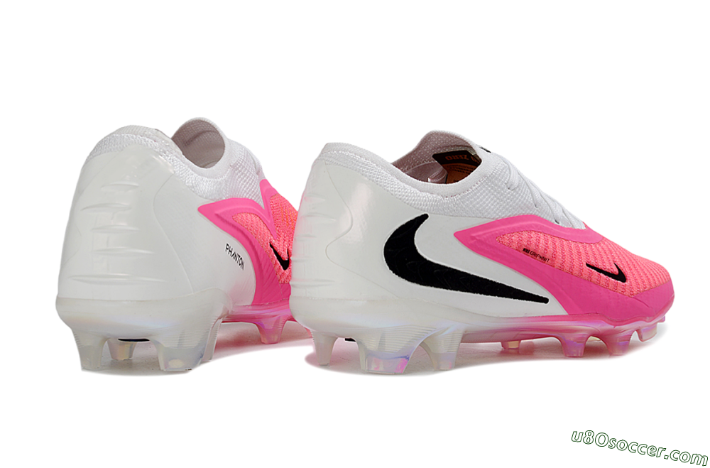 Nike Phantom 6 Elite Low FG Firm Ground Soccer Cleats - Pink/Electric Pink/White 6