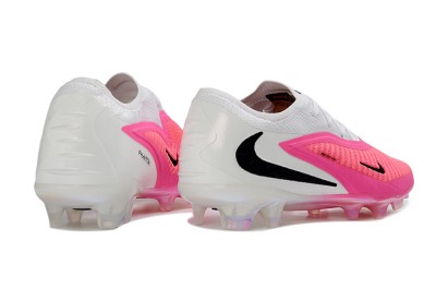 Nike Phantom 6 Elite Low FG Firm Ground Soccer Cleats - Pink/Electric Pink/White