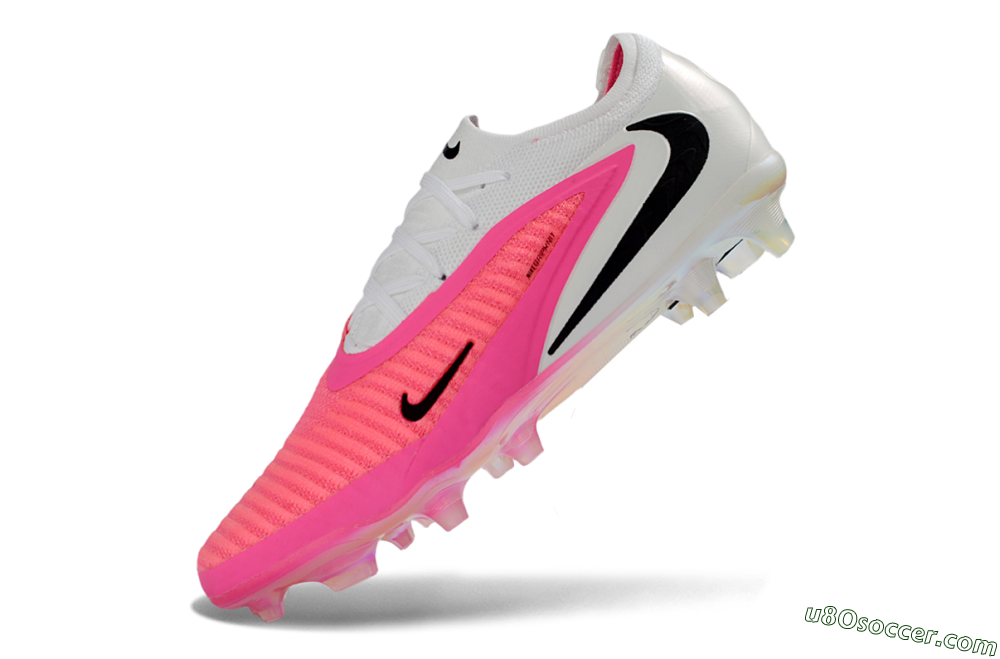 Nike Phantom 6 Elite Low FG Firm Ground Soccer Cleats - Pink/Electric Pink/White 5