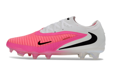 Nike Phantom 6 Elite Low FG Firm Ground Soccer Cleats - Pink/Electric Pink/White