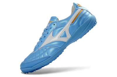 Mizuno Morelia Neo 4 TF Artificial Turf Soccer Shoes - Blue/Sky Blue/White