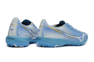 Mizuno Alpha 3 Elite TF Artificial Turf Soccer Shoes - Blue/Sky Blue/White