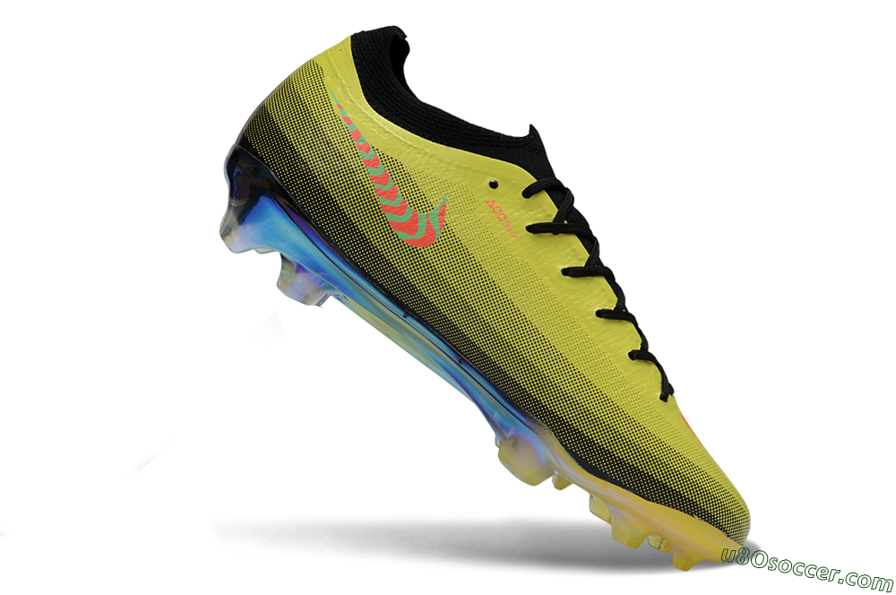 Nike Air Zoom Mercurial Vapor 17 Elite FG Firm Ground Soccer Cleats - Yellow/Electric Yellow/Fiery Coral 4