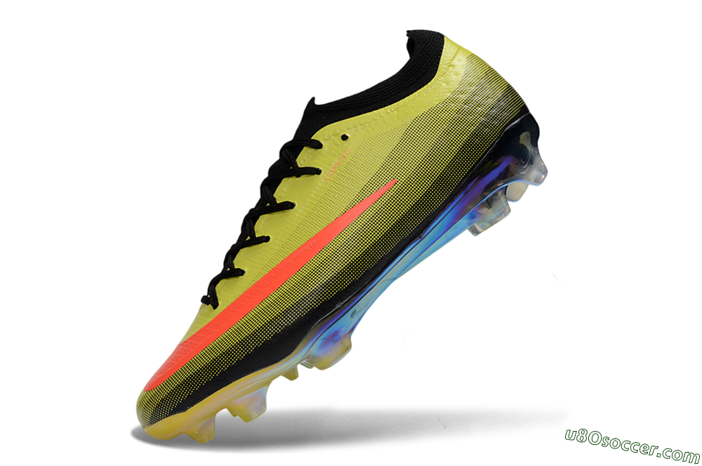 Nike Air Zoom Mercurial Vapor 17 Elite FG Firm Ground Soccer Cleats - Yellow/Electric Yellow/Fiery Coral 5