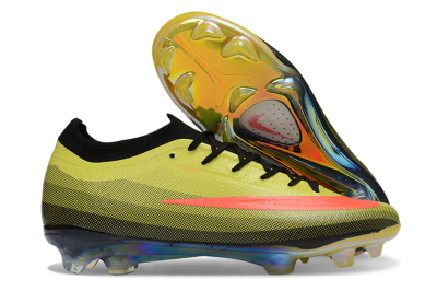 Nike Air Zoom Mercurial Vapor 17 Elite FG Firm Ground Soccer Cleats - Yellow/Electric Yellow/Fiery Coral