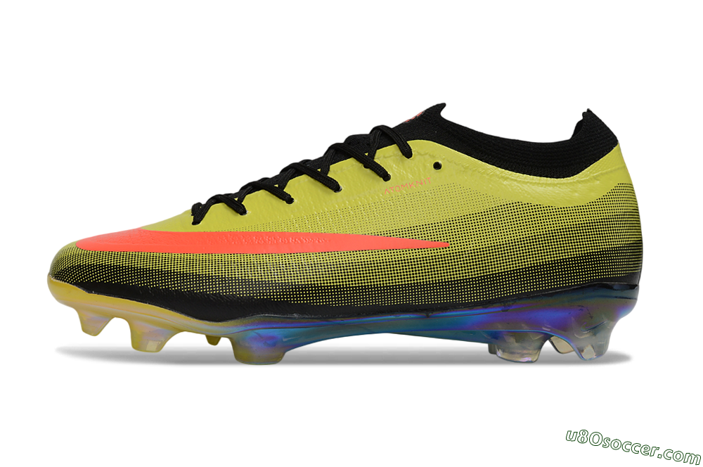 Nike Air Zoom Mercurial Vapor 17 Elite FG Firm Ground Soccer Cleats - Yellow/Electric Yellow/Fiery Coral 2