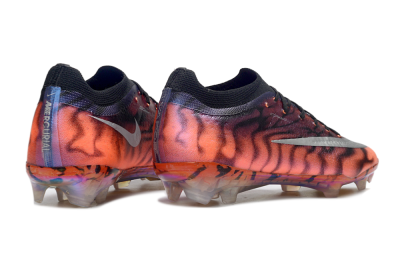 Nike Air Zoom Mercurial Vapor 17 Elite FG Firm Ground Soccer Cleats - Orange/Flamingo Pink/Black Violet