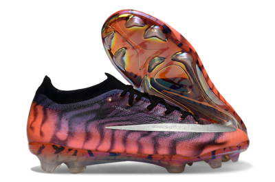 Nike Air Zoom Mercurial Vapor 17 Elite FG Firm Ground Soccer Cleats - Orange/Flamingo Pink/Black Violet