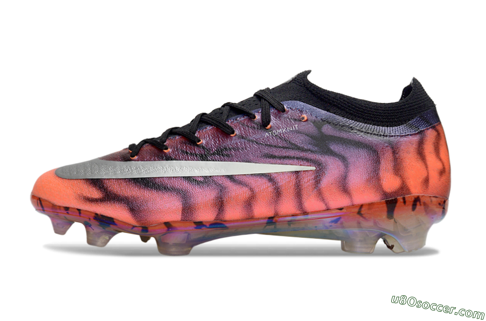 Nike Air Zoom Mercurial Vapor 17 Elite FG Firm Ground Soccer Cleats - Orange/Flamingo Pink/Black Violet 2