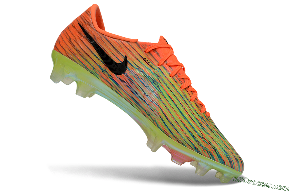 Nike Air Zoom Mercurial Superfly 11 FG Firm Ground Soccer Cleats - Orange/Flame Orange/Neon Green 4