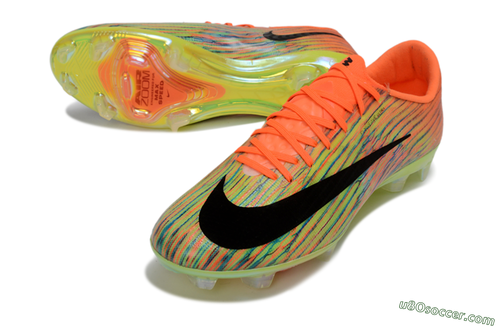 Nike Air Zoom Mercurial Superfly 11 FG Firm Ground Soccer Cleats - Orange/Flame Orange/Neon Green 3