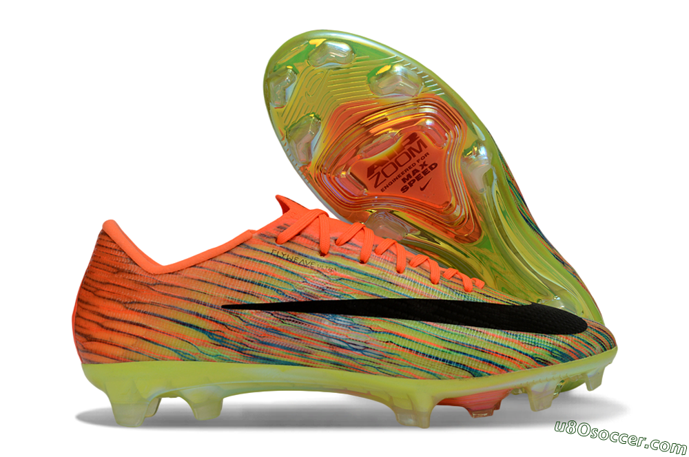 Nike Air Zoom Mercurial Superfly 11 FG Firm Ground Soccer Cleats - Orange/Flame Orange/Neon Green 1