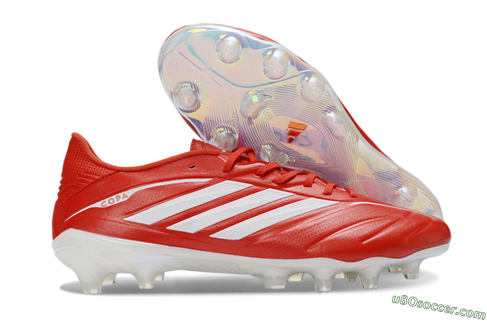 Adidas Copa Pure 4 Elite FG Firm Ground Soccer Cleats - Red/Crimson Blaze/White Lightning 1