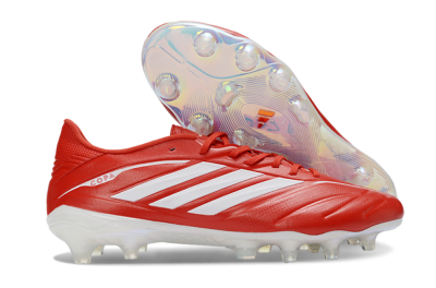 Adidas Copa Pure 4 Elite FG Firm Ground Soccer Cleats - Red/Crimson Blaze/White Lightning