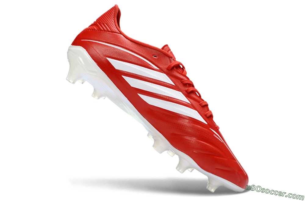 Adidas Copa Pure 4 Elite FG Firm Ground Soccer Cleats - Red/Crimson Blaze/White Lightning 4