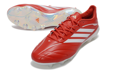 Adidas Copa Pure 4 Elite FG Firm Ground Soccer Cleats - Red/Crimson Blaze/White Lightning