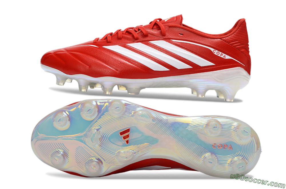 Adidas Copa Pure 4 Elite FG Firm Ground Soccer Cleats - Red/Crimson Blaze/White Lightning 0
