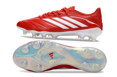 Adidas Copa Pure 4 Elite FG Firm Ground Soccer Cleats - Red/Crimson Blaze/White Lightning