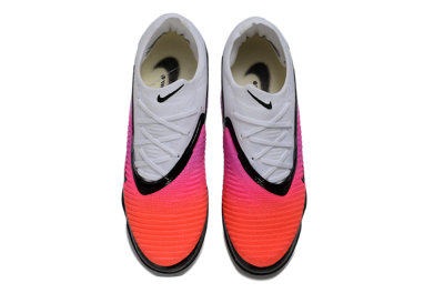 Nike Phantom 6 Elite Low TF Artificial Turf Soccer Shoes - Pink/Vibrant Pink/Classic Black