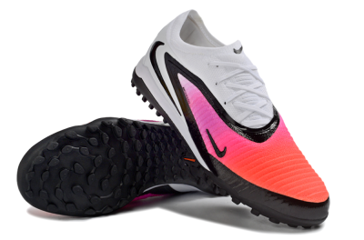 Nike Phantom 6 Elite Low TF Artificial Turf Soccer Shoes - Pink/Vibrant Pink/Classic Black