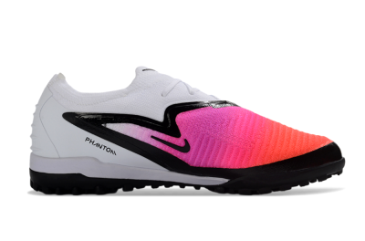 Nike Phantom 6 Elite Low TF Artificial Turf Soccer Shoes - Pink/Vibrant Pink/Classic Black