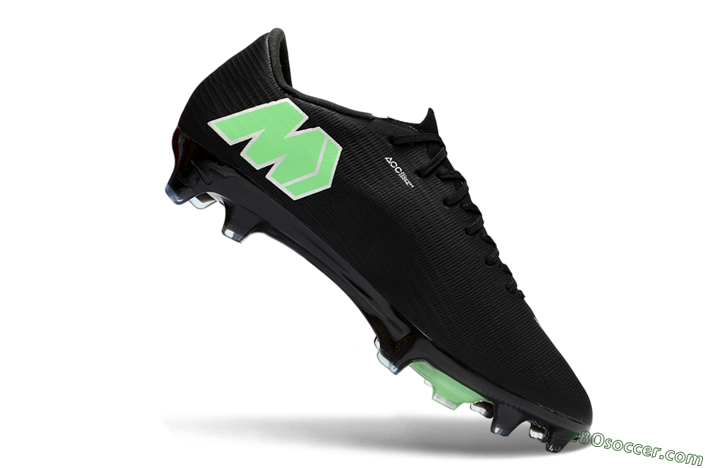 Nike Air Zoom Mercurial Superfly 11 FG Firm Ground Soccer Cleats - Black/Lime Green/Slate Gray 4