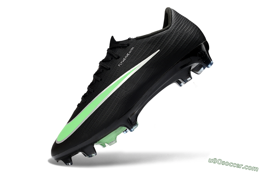 Nike Air Zoom Mercurial Superfly 11 FG Firm Ground Soccer Cleats - Black/Lime Green/Slate Gray 5