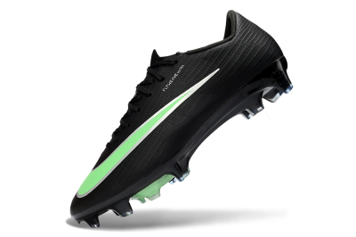 Nike Air Zoom Mercurial Superfly 11 FG Firm Ground Soccer Cleats - Black/Lime Green/Slate Gray
