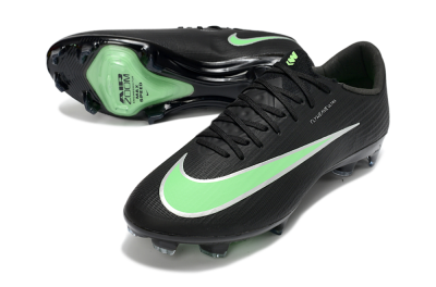 Nike Air Zoom Mercurial Superfly 11 FG Firm Ground Soccer Cleats - Black/Lime Green/Slate Gray
