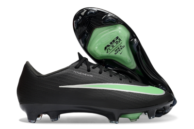 Nike Air Zoom Mercurial Superfly 11 FG Firm Ground Soccer Cleats - Black/Lime Green/Slate Gray
