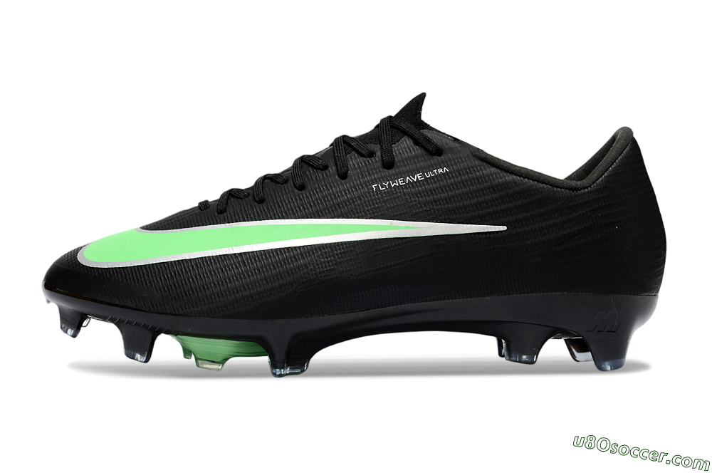 Nike Air Zoom Mercurial Superfly 11 FG Firm Ground Soccer Cleats - Black/Lime Green/Slate Gray 2