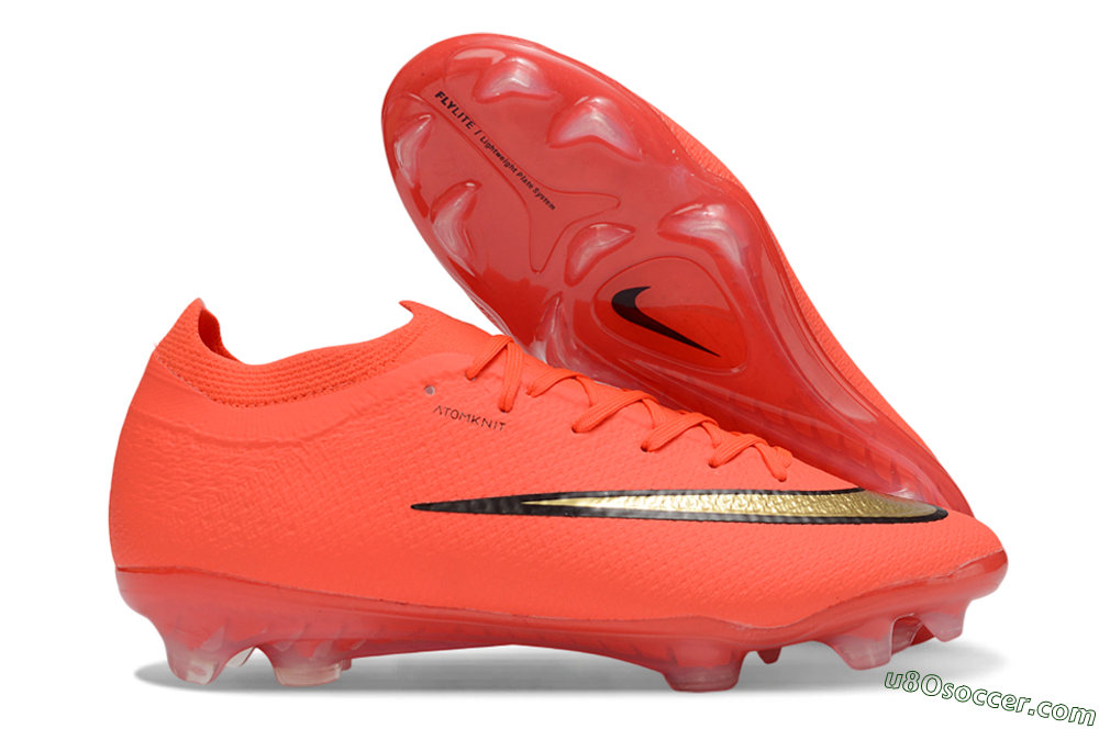 Nike Air Zoom Mercurial Vapor 16 Elite FG Firm Ground Soccer Cleats - Orange/Sunset Orange/Jet Black 1