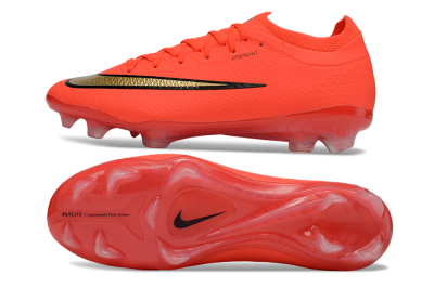 Nike Air Zoom Mercurial Vapor 16 Elite FG Firm Ground Soccer Cleats - Orange/Sunset Orange/Jet Black