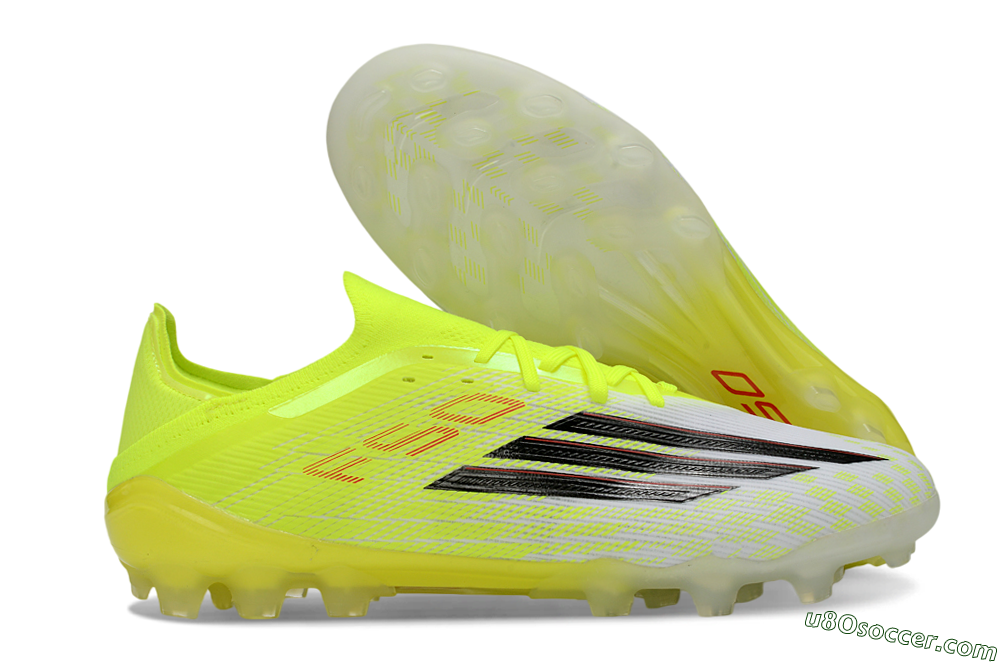 Adidas F50 Elite AG Artificial Grass Soccer Cleats - Yellow/Vibrant Neon/Flashy Black 1
